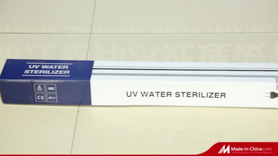 Agua Topone 6, 12, 16, 25, 30, 55W stérilisateur d'eau UV en acier inoxydable avec CE RoHS pour un usage domestique