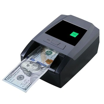 2019 Vente chaude R100 Détecteur de billets de banque, détecteur d'argent, détecteur de faux billets