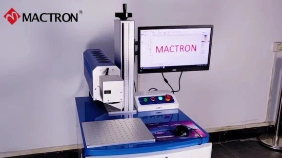 Machine de marquage laser CNC Raycus Source pour double feuille de couleur