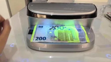 Al-10 LED Détecteur de monnaie professionnel UV Détecteur de faux billets Détecteur de billets de banque portable